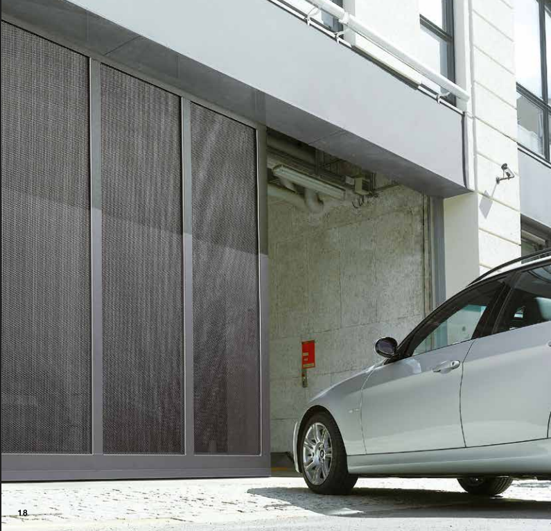 Industrieel toepasbare deur