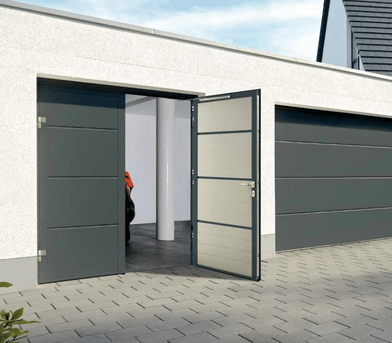 openslaande garagedeur