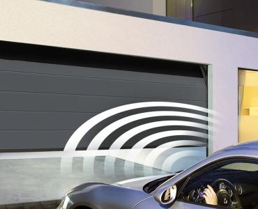 sectionaaldeur elektrisch met afstandsbediening